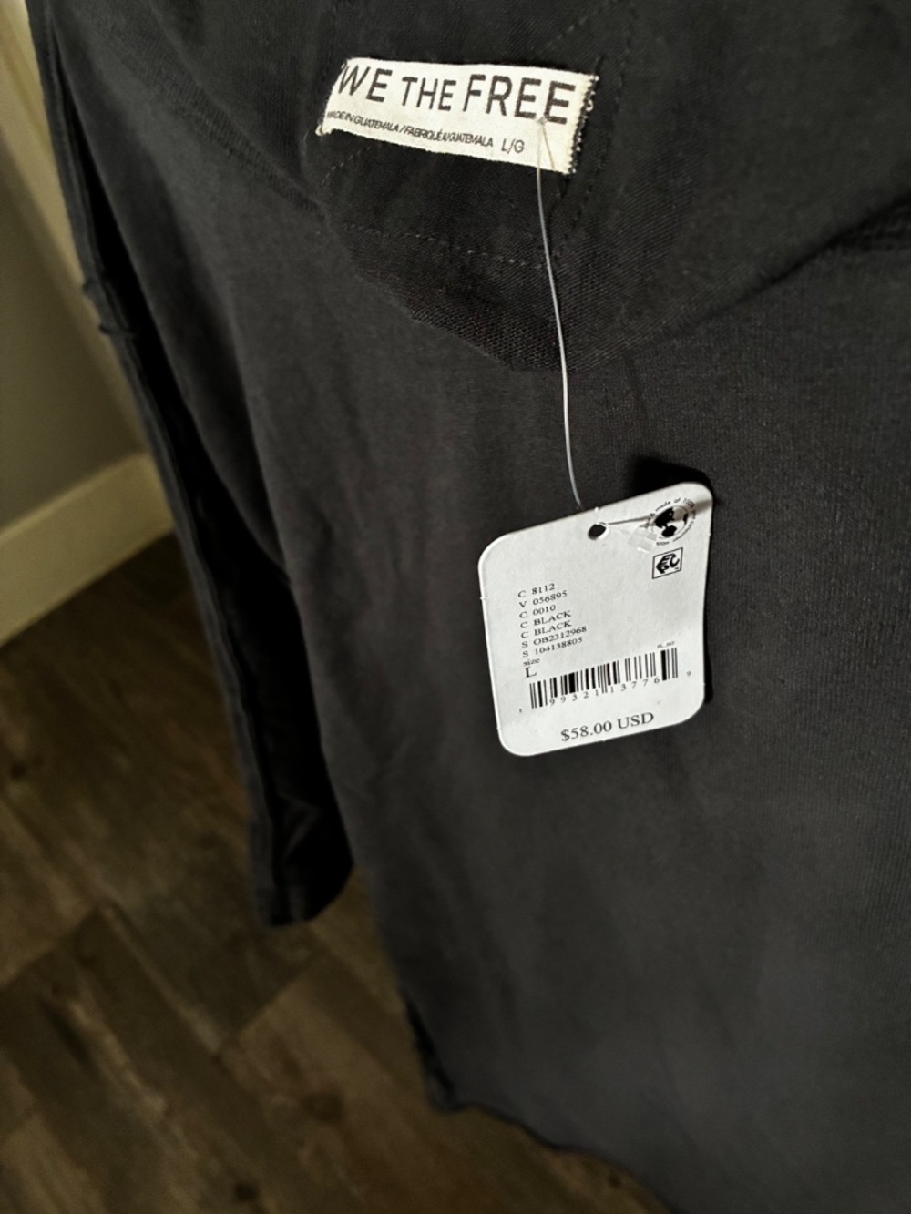 ( FP-2) Free People We The Free Next Level Tee originally $58 - Picture 3 of 4